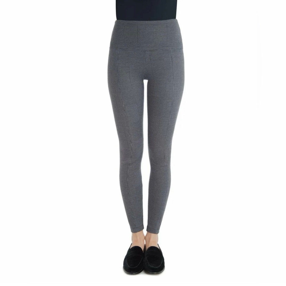 Lysse High Waist Control Center Seam Ponte Gray Legging XS